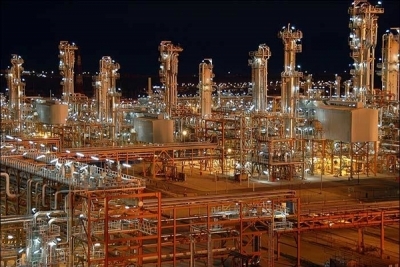 The refinery of Phase 19 of South Pars gas field